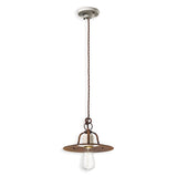 Grunge Disk Pendant Light