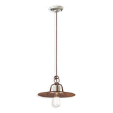 Grunge Disk Pendant Light