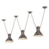 Industrial 3lt Pendant Light