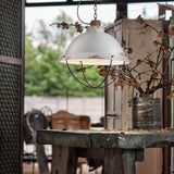 Industrial Caged Pendant Light