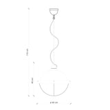 Industrial Caged Pendant Light