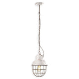 Industrial Caged Pendant Light
