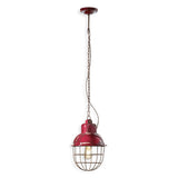 Industrial Caged Pendant Light