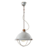 Industrial Caged Pendant Light