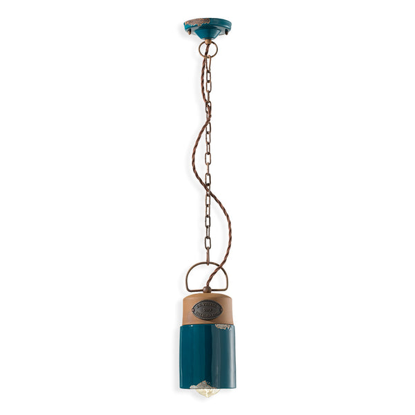 Industrial Cylindrical Pendant Light