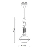 Lariat Diamond Pendant Light
