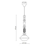 Lariat Diamond Pendant Light