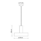 Pi Pendant Light