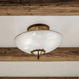 Country Curve Ceiling Light