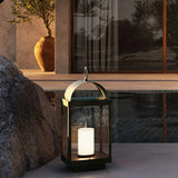 Round Lanterne Outdoor Floor Lamp