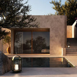 Round Lanterne Outdoor Floor Lamp