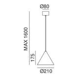 Cone Indoor Pendant Light