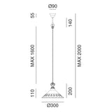 Fior Di Pizzo Pendant Light