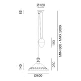 Fior Di Pizzo Pendant Light