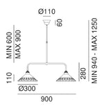 Fior Di Pizzo Pendant Light