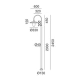 Barchessa Pole Light