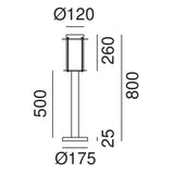 Loggia Bollard Light