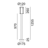 Loggia Bollard Light