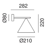 Cone Indoor Wall Light