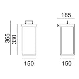 Lanterne Slim Wall Light