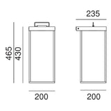 Lanterne Slim Wall Light