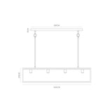 Dover Linear Pendant Light