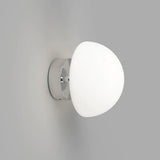 Orb Dome Short Arm Wall Light