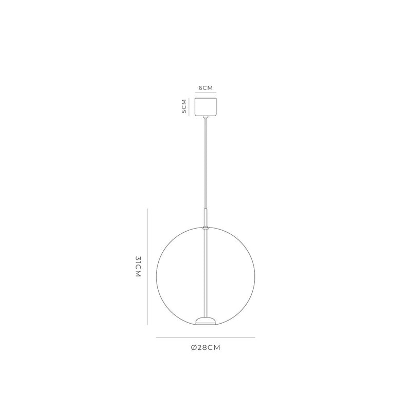 Orb Air Pendant Light