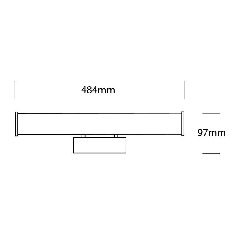 Aqua Bathroom Wall Light