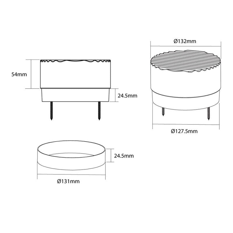 Loop Ceiling Wall Light