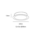 Litech 3.5W Shelf - Set of 2