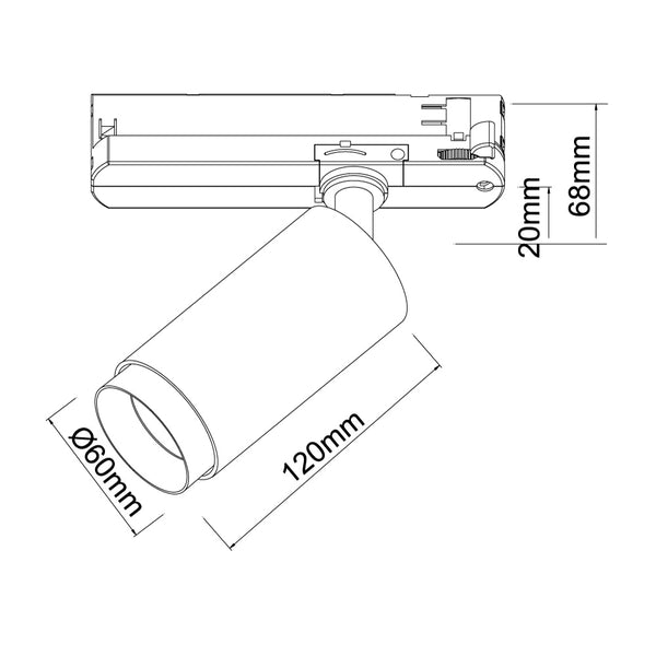 Nova Track Spot Light