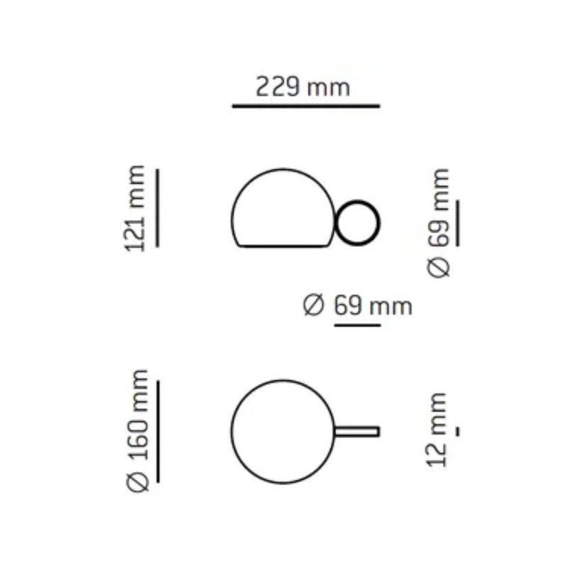 Circ M-3726 Portable Table Lamp
