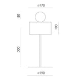 Curn Table Lamp