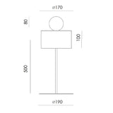 Curn Table Lamp