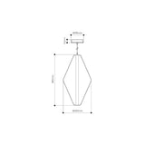 Buoy Double Cone Pendant Light