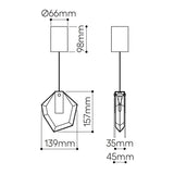 Fragments Short Pendant Light