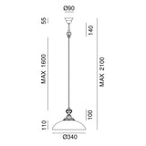 Country Curve Pendant Light
