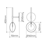 Lens Wall Light