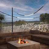 Leda Outdoor Curve Pendant Light