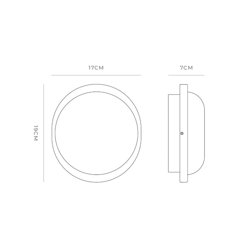 Bode Round Wall/Ceiling Light