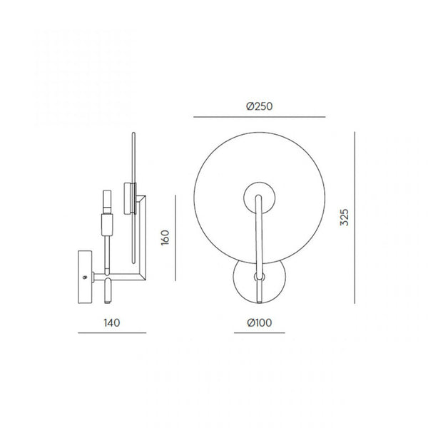 Erto Large Wall Light