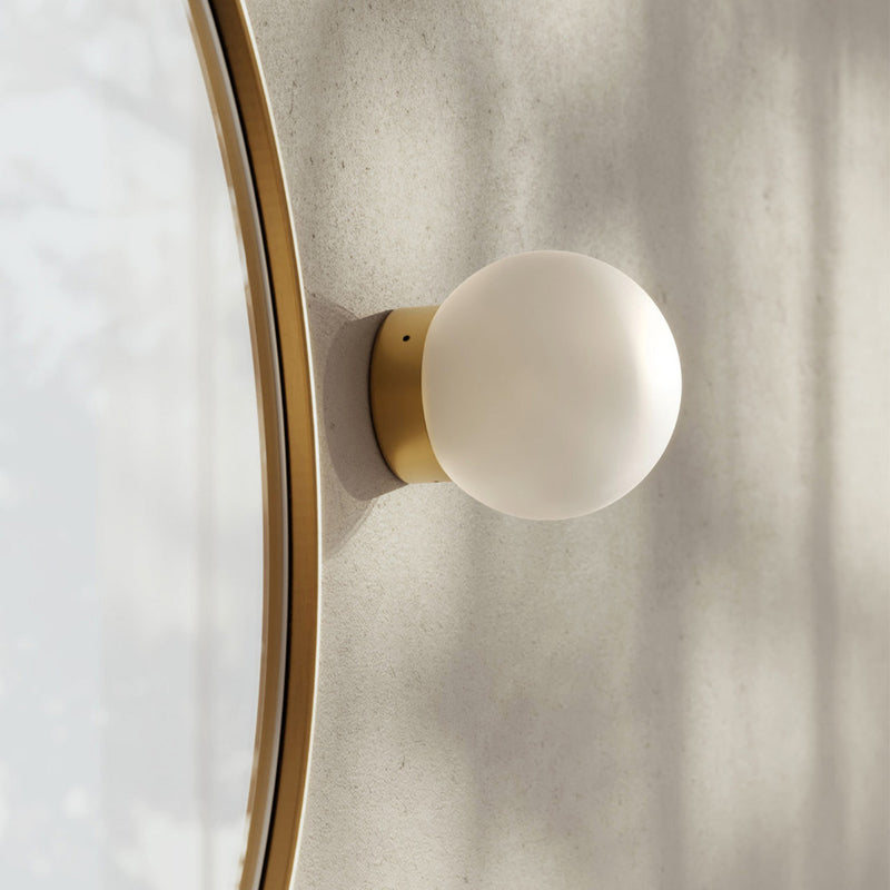 Foam Round Wall Light