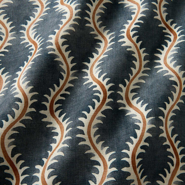 Helter Skelter Slate Fabric