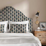 Helter Skelter Slate Fabric