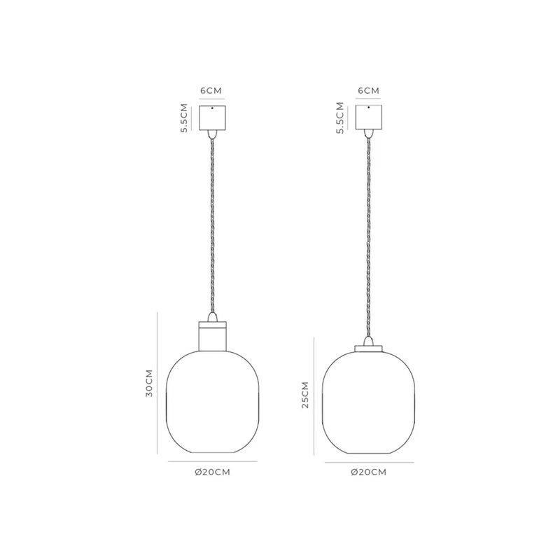 Parlour Curve Pendant Light