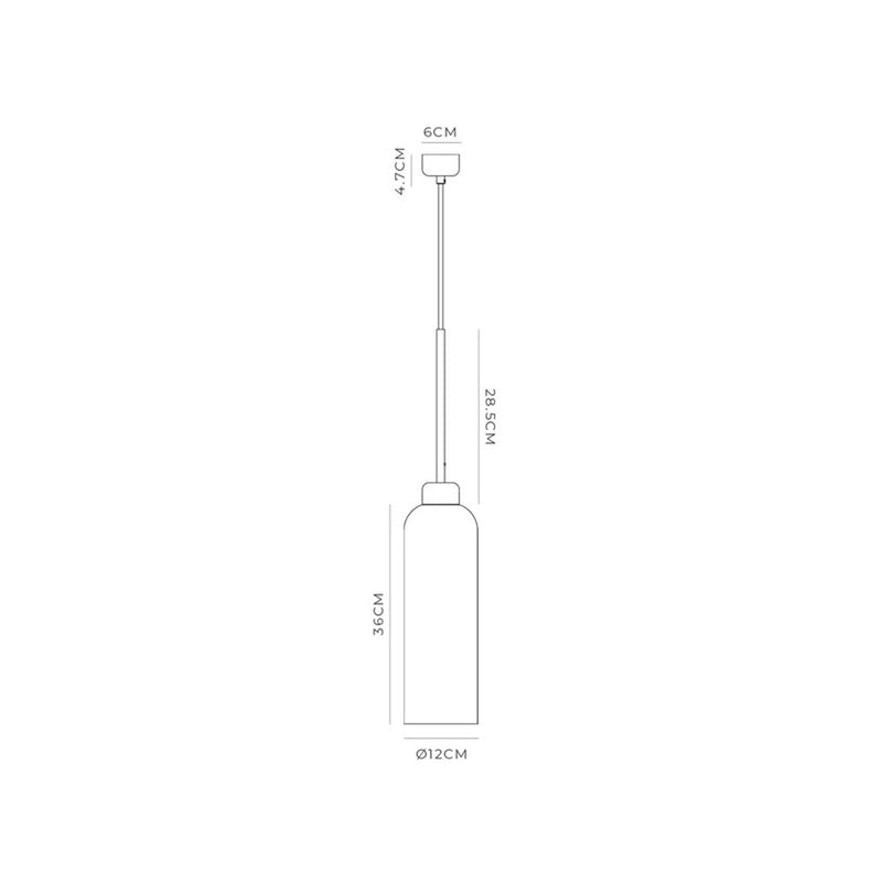 Parlour Lite Elong Pendant Light