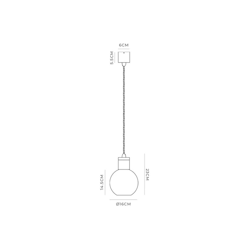 Parlour Sphere Pendant Light
