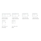 Alpine Modular Sofa - Grand 1 Arm