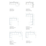 Capeshank Modular Sofa - 3 Seater 1 Arm